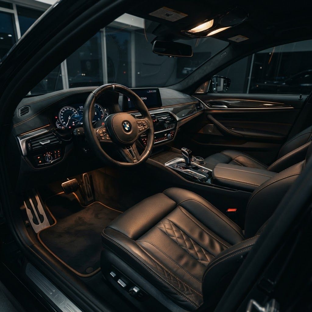 Full interior detailing and leather restoration in Bourbonnais IL
